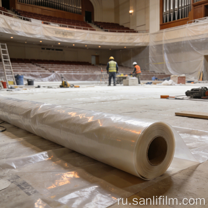 Огнезащитная пленка для общественных мест